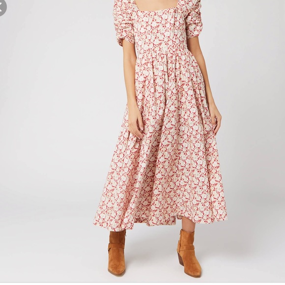 Free people she's a dream midi dress Clearance